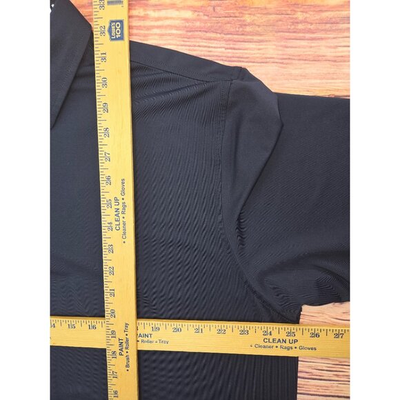 FootJoy FJ Mens XL Navy Polo Polyester/Spandex Blend - Picture 8 of 8